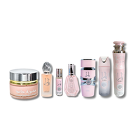 Lattafa Set Yara Eau De Parfum 3.4FL.OZ, Roll On 6ML, Yara 50ML, Deodorant 200Ml, Airfreshner 300ML, Hair Mist 50ML & Mukhamm...