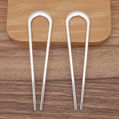 Alloy U-shaped Hair Forks