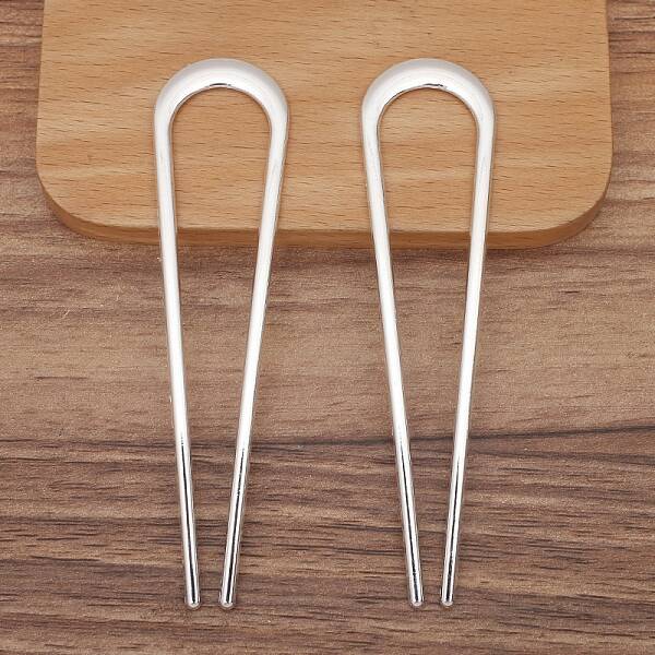 Alloy U-shaped Hair Forks