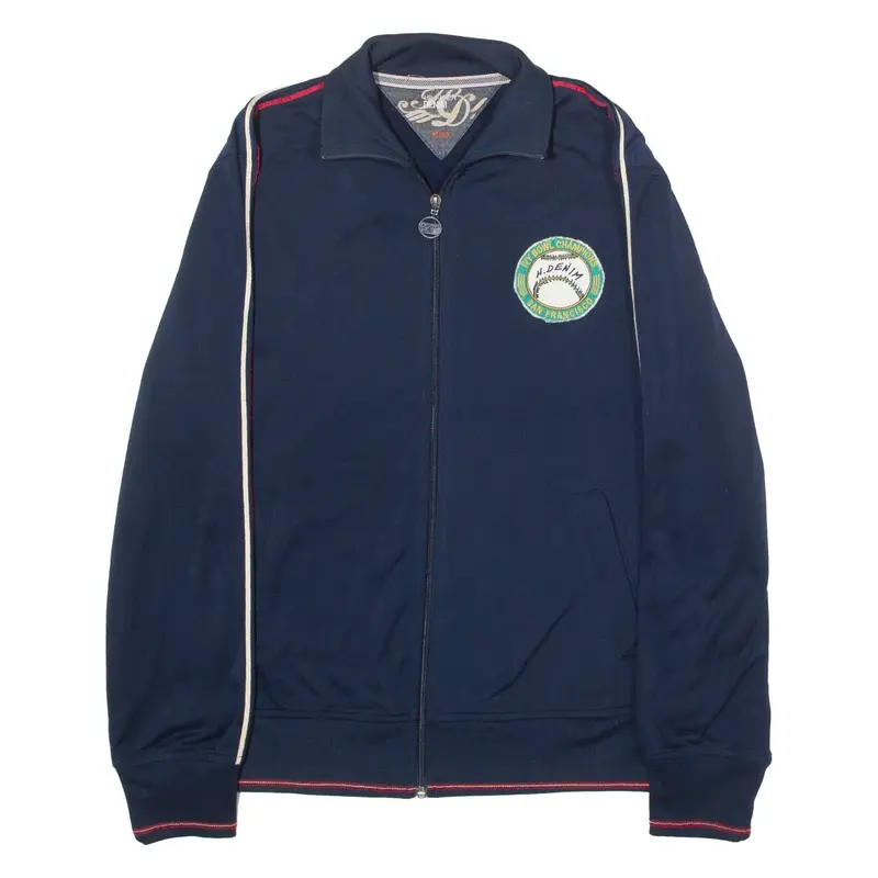 TOMMY HILFIGER Ivy Bowl Champions Mens Track Jacket Blue USA M