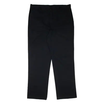 DICKIES Workwear Mens Trousers Black Regular Straight W38 L32