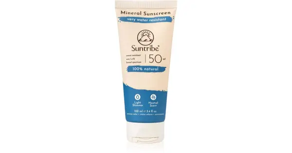 Suntribe mineral protective cream for face and body SPF 50 100 ml