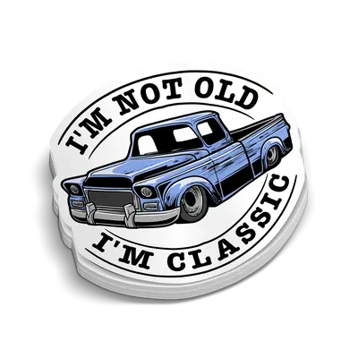 I'm Classic - Hard Hat Decal