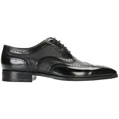 Loake Baskerville Leather Men's Oxfords Shoes - Black - Size:US 11 Men
