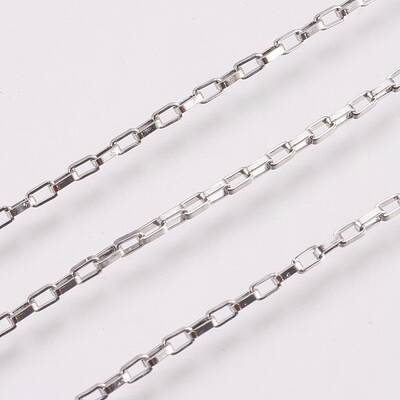 Tarnish Resistant 304 Stainless Steel Box chains/Venetian Chains
