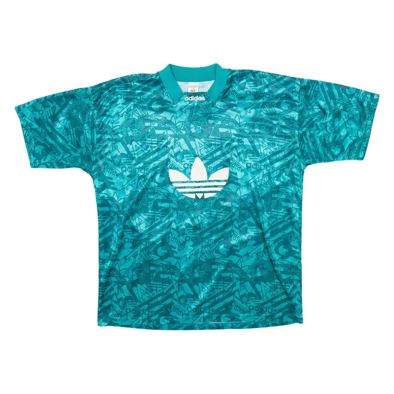 ADIDAS Mens T-Shirt Green L