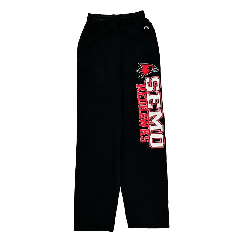 Semo Redhawks Champion Joggers - Small Black Cotton Blend