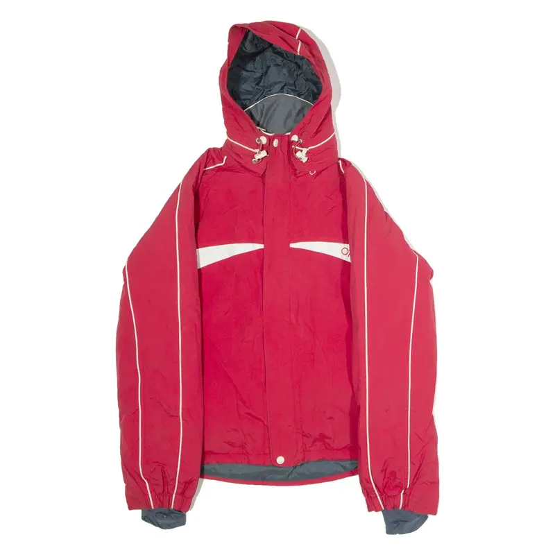 O'NEILL Womens Ski Jacket Red Hooded L