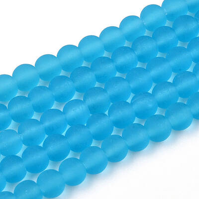 Transparent Glass Beads Strands