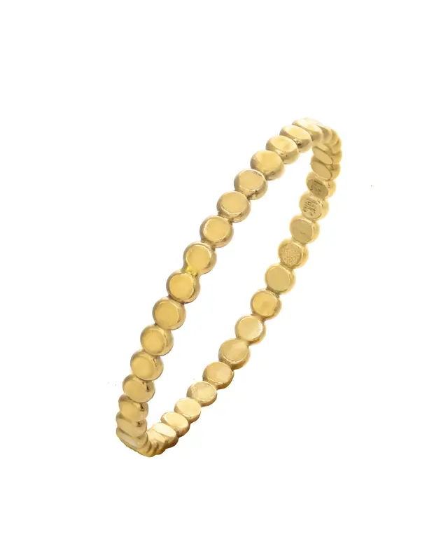 Zetta Ring | Metal Color: Gold | Size: 8