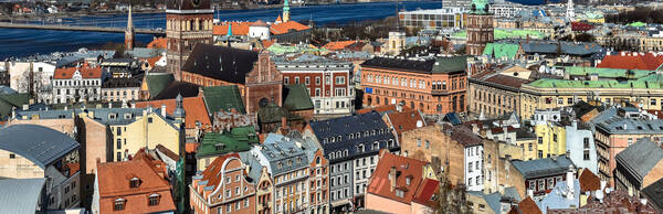 A walk through Old Riga from St Peter's Church to the Monument of Freedom