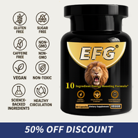 EFG 10-in-1 Capsules,Men’s Wellness Formula – Supports Vitality, Circulation, Performance, Focus & Kidney Health – Plan...