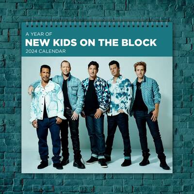 Nk On The Block Calendar 2024 | 2024 Celebrity Wall Calendar