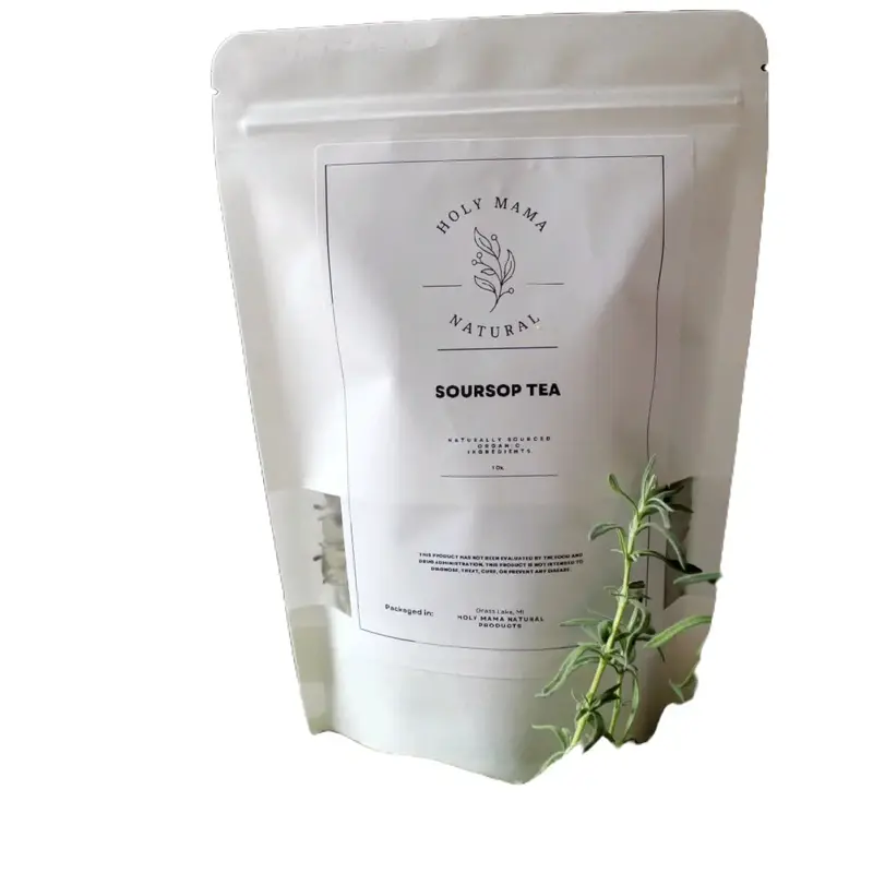 Soursop leaf tea Organic sundried tealeaves relaxation healing herbs herbal benefits anti in soothing herbal beverage Natural...