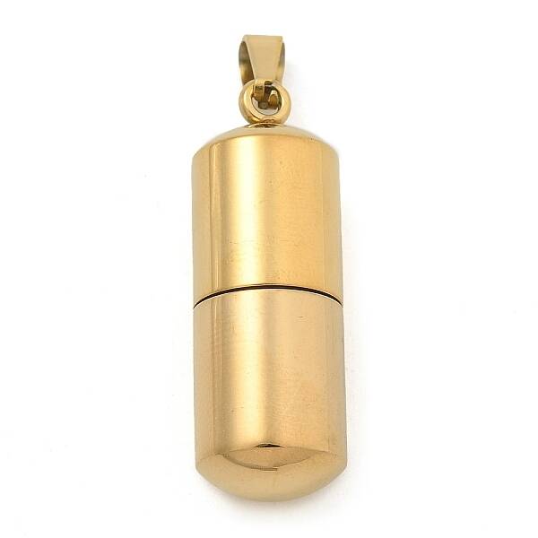 304 Stainless Steel Openable Urn Ashes Pendants