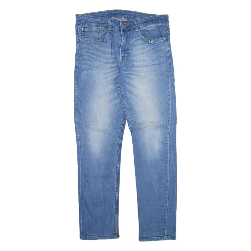 LEVI'S Big E Womens Jeans Blue Slim Straight W32 L29