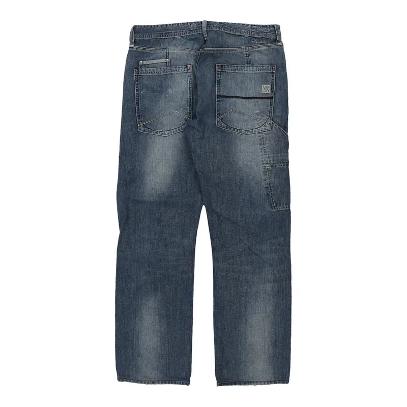 Meltin'Pot Jeans - 34W 34L Blue Cotton