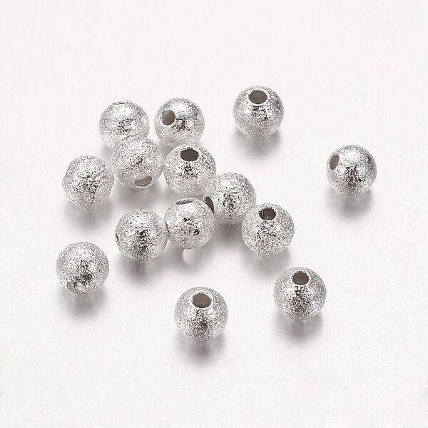 Brass Textured Beads