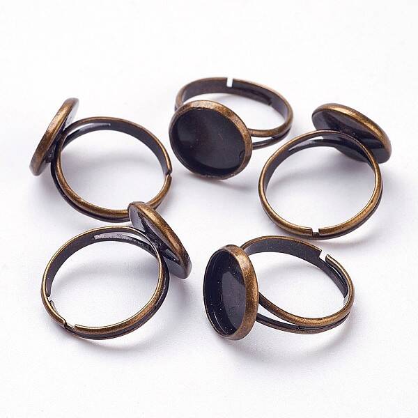 Adjustable Brass Ring Components