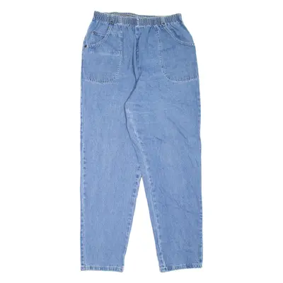 CABIN CREEK Womens Jeans Blue Regular Mom 90s W28 L29