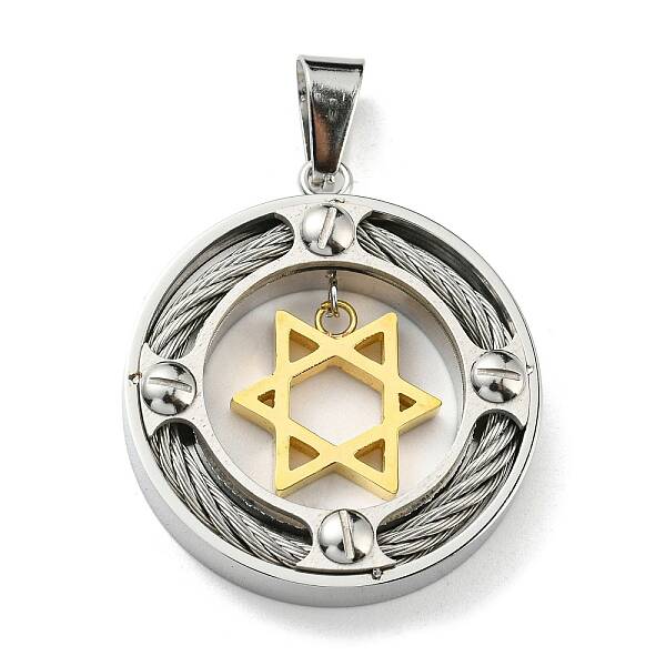 Ion Plating(IP) 304 Stainless Steel Pendants