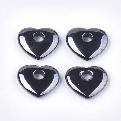 Non-magnetic Synthetic Hematite Pendants