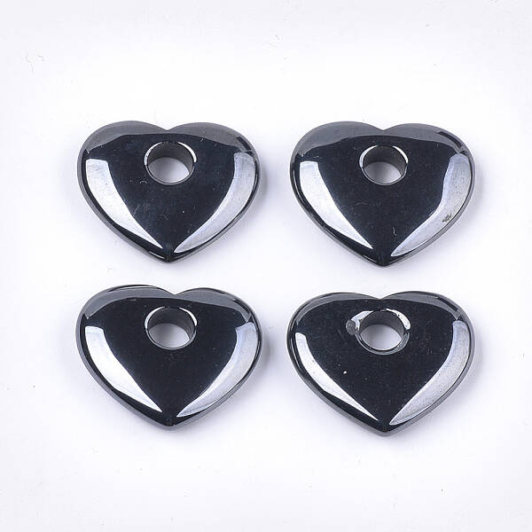 Non-magnetic Synthetic Hematite Pendants