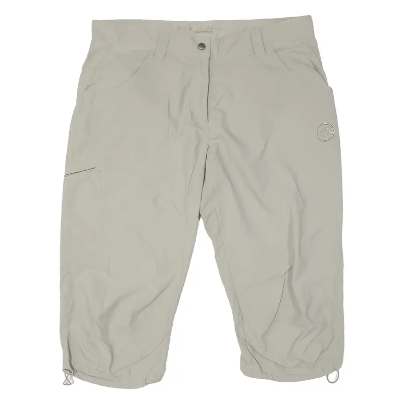 MAMMUT 3/4 Womens Utility Shorts Beige XL W37