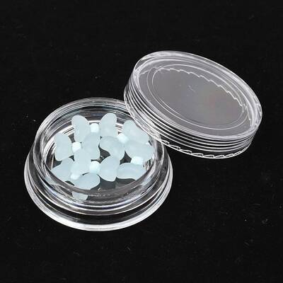 Frosted Plastic Cabochons Nail