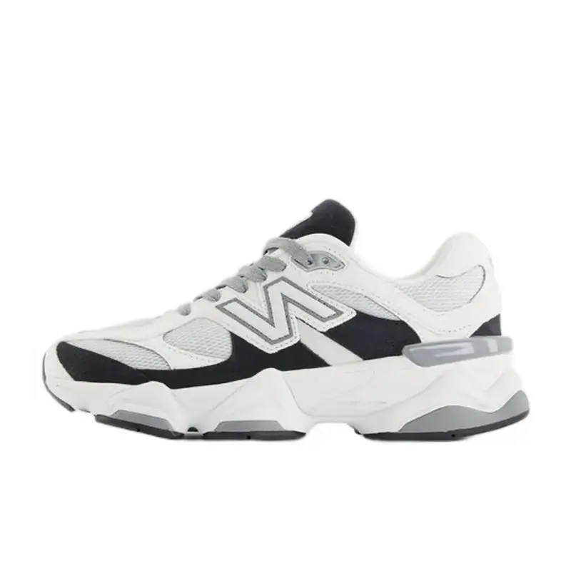 New Balance 9060 Reflection Black Youth Women's Trendy Daily Casual Fashion Sneakers Walking Shoes Trainer Comfortable Plush ...