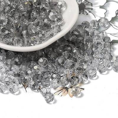 Transparent Colours Glass Round Beads