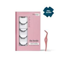 The STICKtionary Edition Starter Set Pre-Glued Press On Eyelash Extensions with 48+ Hour Wear - With Lash Applicator
