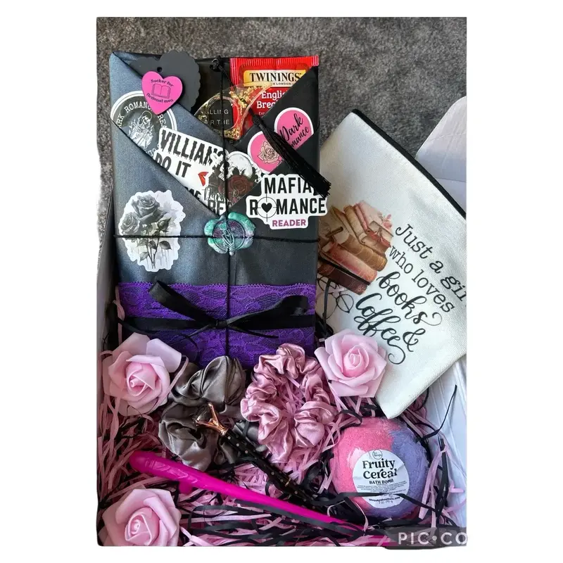 Deluxe Blind date with a book box. bookish gift