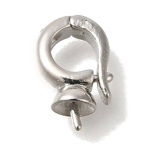 Brass Cup Pearl Peg Bails Pin Pendants