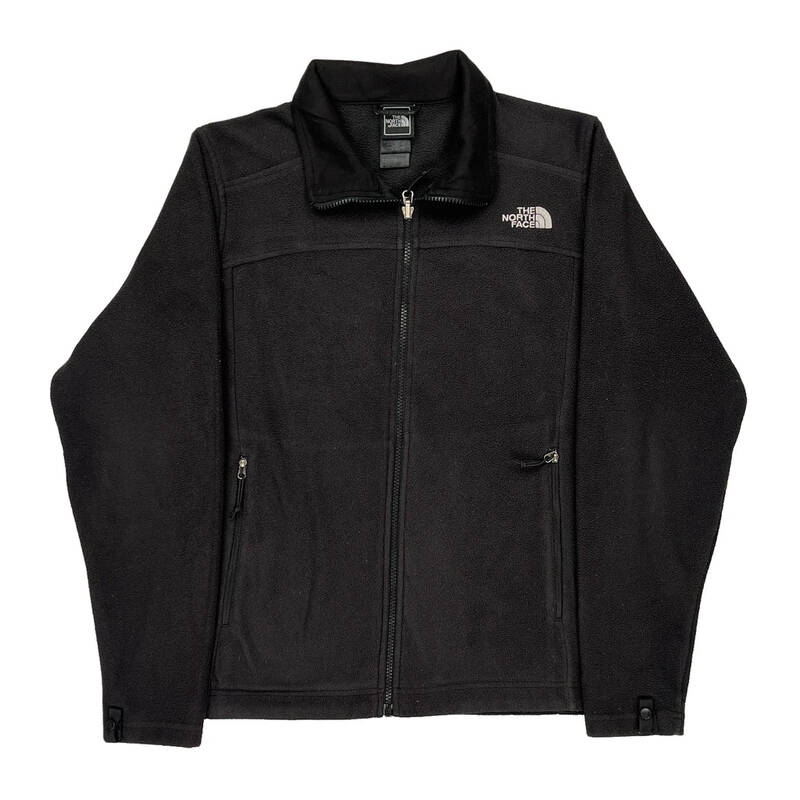 The North Face Fleece Jacket - Medium Black Polyester