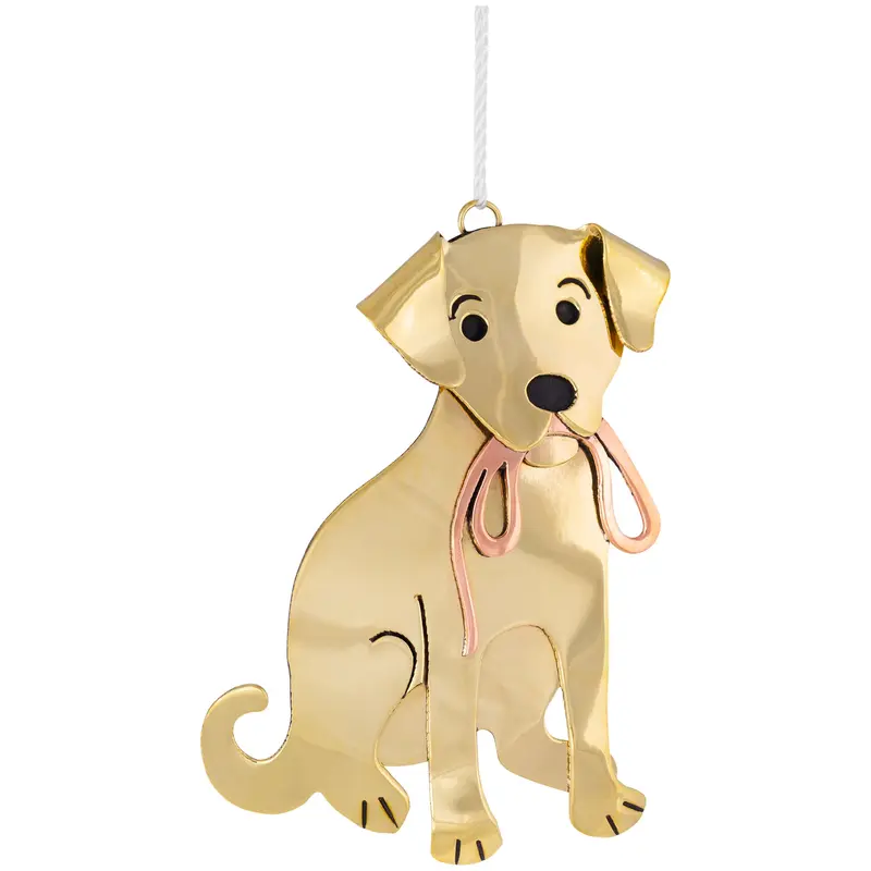 Dog Breed Mixed Metal Ornament | Handmade, Fair Trade - Terrier