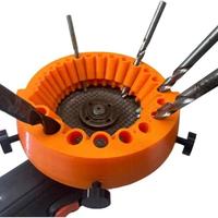 Drill Bit Sharpener, Power Drill Bit Grinding Attachment, Giant Blade Angle Grinding Tools, 2 to 13mm Drill Bits for Grinding...