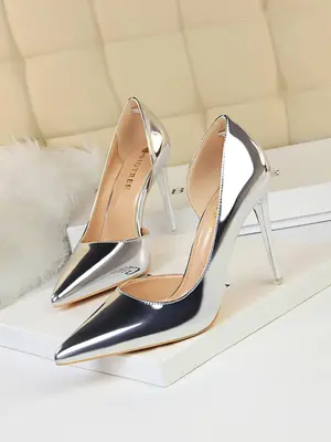Women's Fashionable Stylish Solid Color Stiletto Heels, Prom Shoes, Elegant Pointed Toe High Heels for Party, Daily Wear for ...