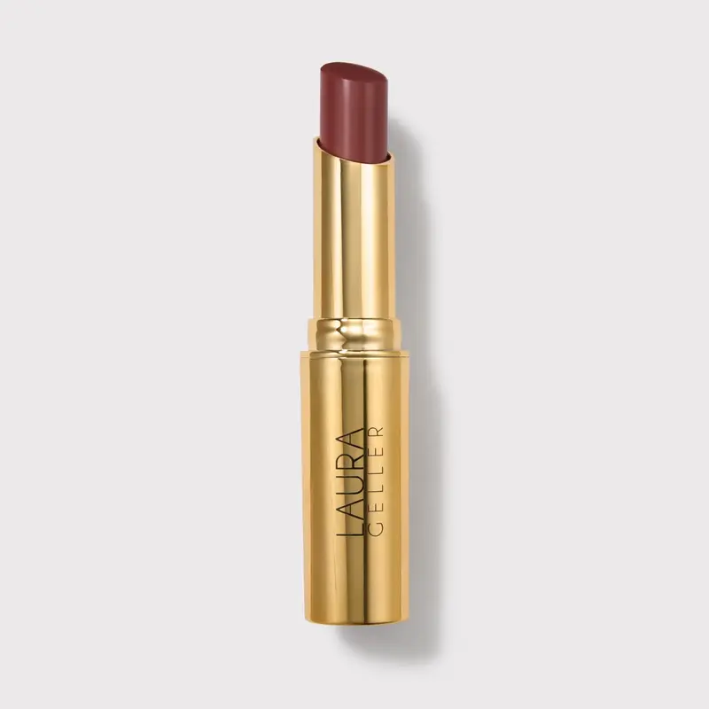 Laura Geller Jelly Balm Hydrating Lipstick - Lightweight Formula with Vitamin E - Semi-Shine Finish - Makeup Cosmetic Glossy ...