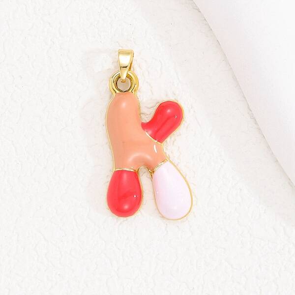Alloy Enamel Pendants