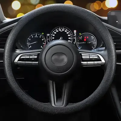 New Liquid Silicone Steering Wheel Cover – Second-Generation Baby-Grade Silicone, Anti-Slip and Breathable, Universal Fit, ...