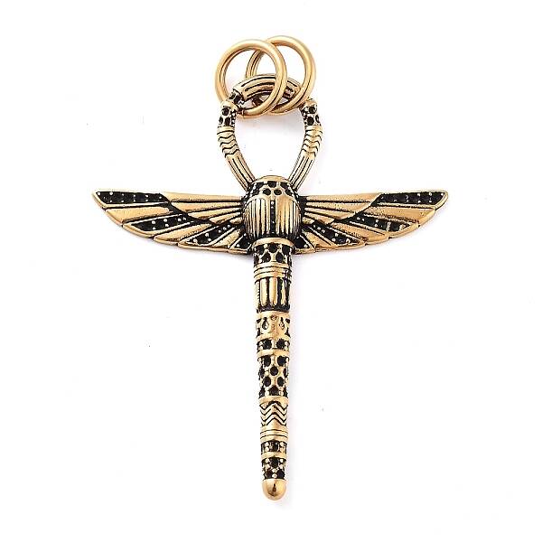 Ion Plating(IP) Tibetan Style 304 Stainless Steel Pendants