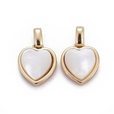 Natural White Shell Mother of Pearl Shell Pendants