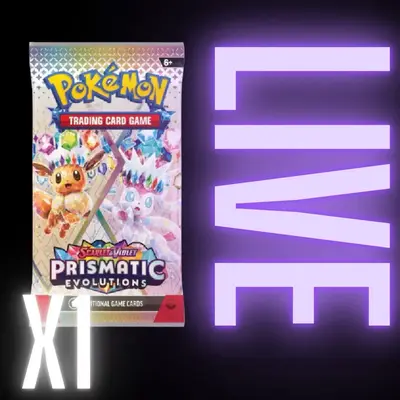 Pokémon Prismatic Evolutions Booster Pack Card Game