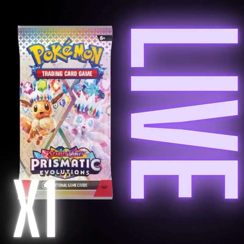 Pokémon Prismatic Evolutions Booster Pack Card Game