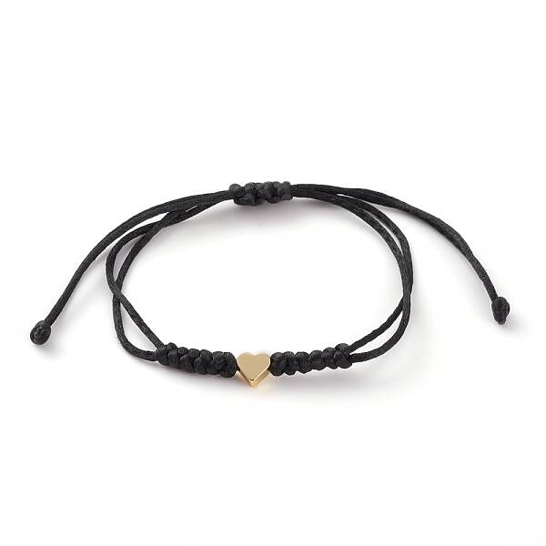 Unisex Adjustable Nylon Thread Braided Bead Bracelets