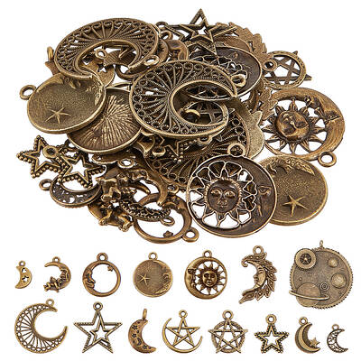 15 Styles Tibetan Style Alloy Pendants