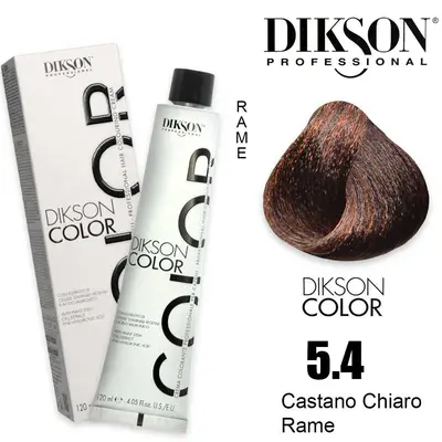 Dikson Color 120 Ml 5.4 Light Brown Copper