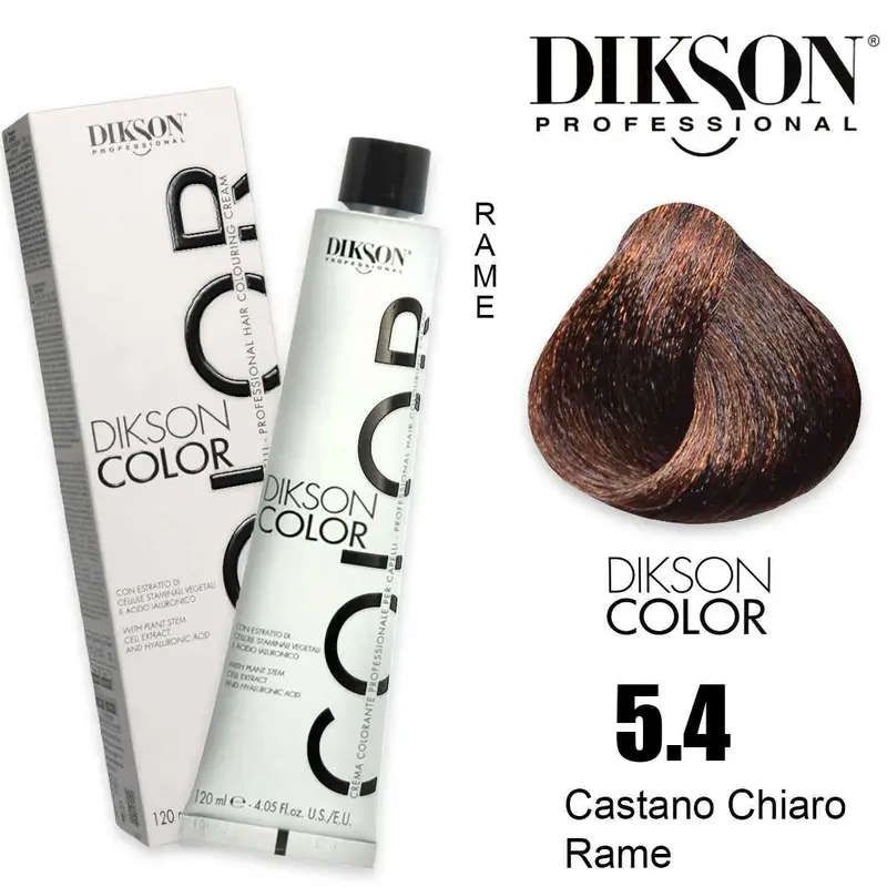 Dikson Color 120 Ml 5.4 Light Brown Copper