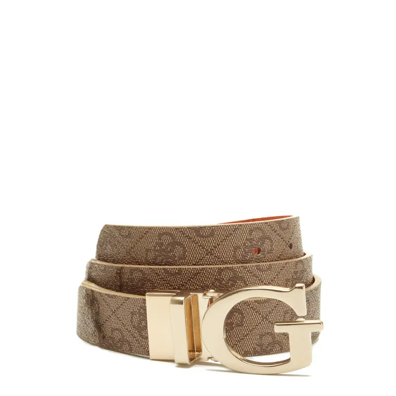 Guess, Alisa, fabric belt, brown, for women